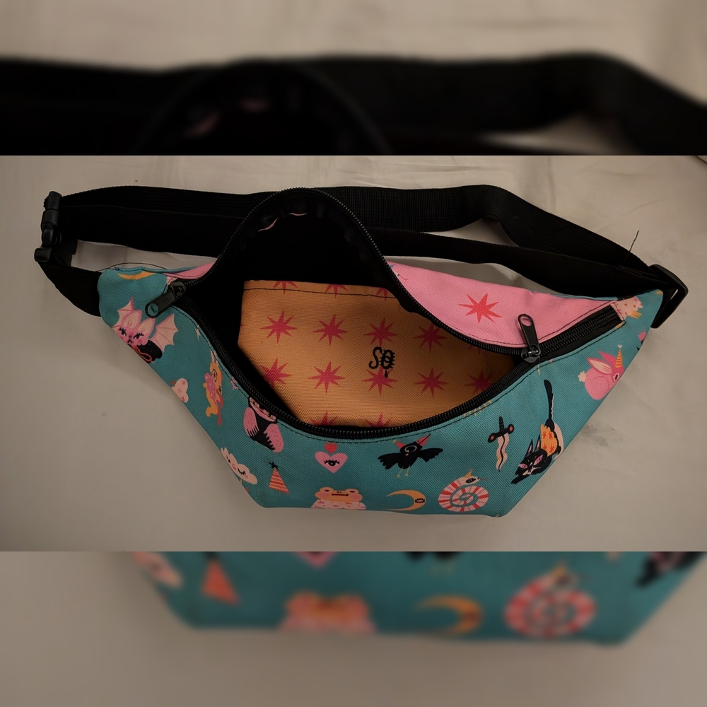 Colorful Patterned Fanny Pack - Picture 3 of 4